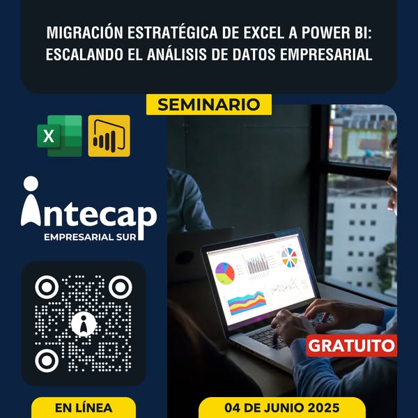 Seminario gratuito. Escala tu análisis de Datos de Excel a Power Bi