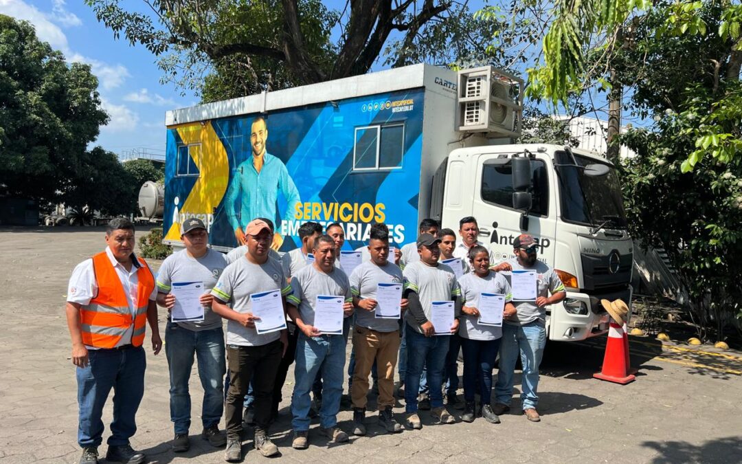 Clausura del programa de formación para pilotos de transporte pesado